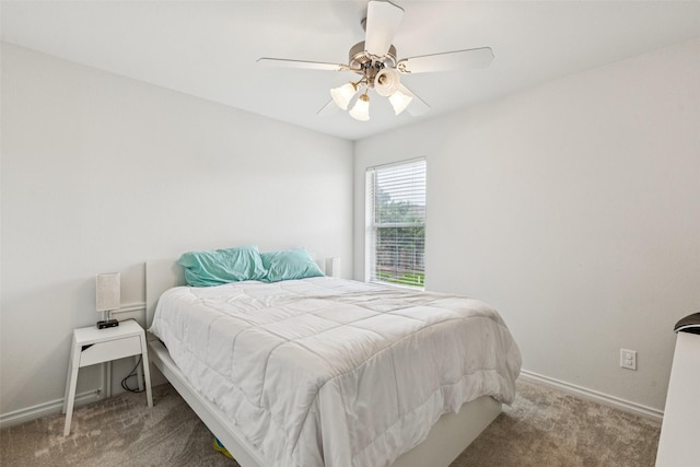 2708 Ferdinand, Grand Prairie, TX 75054 - bedroom with carpet flooring and ceiling fan