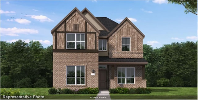 2109 Gray Dr, Northlake, TX 76247 - english style home with brick siding and a front lawn