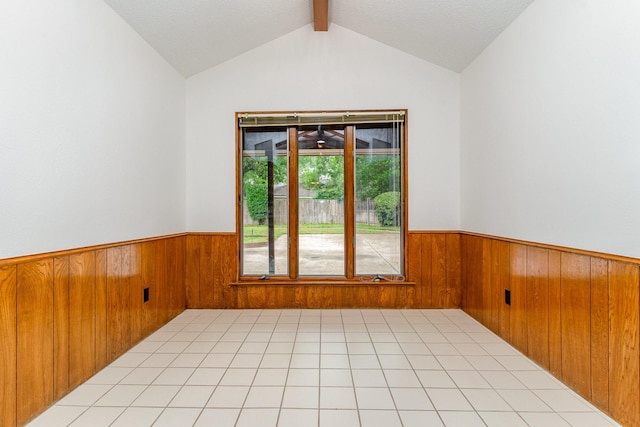 3004 Glasgow Dr, Arlington, TX 76015 - unfurnished room with a wainscoted wall and wood walls