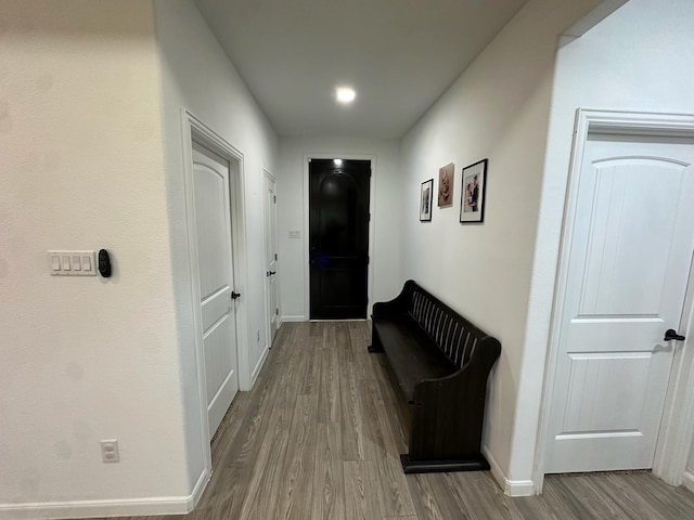 2352 Wynchase Ln, Crandall, TX 75114 - hall with wood finished floors and baseboards
