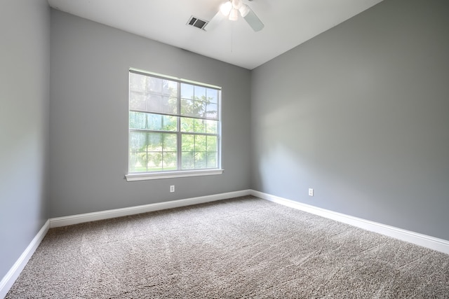 305 Wood Duck Ln, Mckinney, TX 75072 - spare room with carpet flooring and ceiling fan