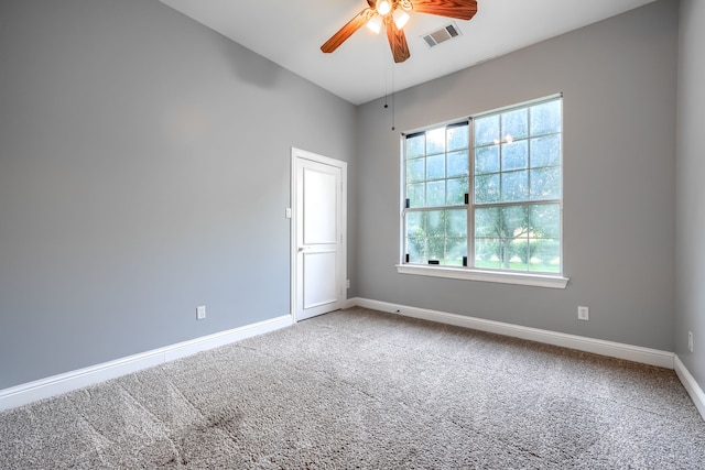 305 Wood Duck Ln, Mckinney, TX 75072 - carpeted empty room with a ceiling fan and baseboards