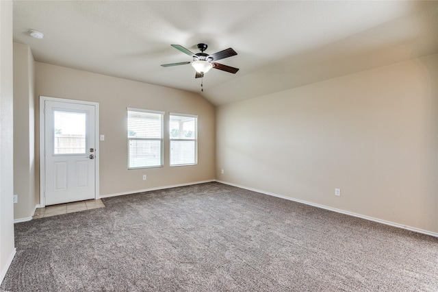 408 Citation Ln, Ponder, TX 76259 - carpeted empty room featuring ceiling fan and a smoke detector