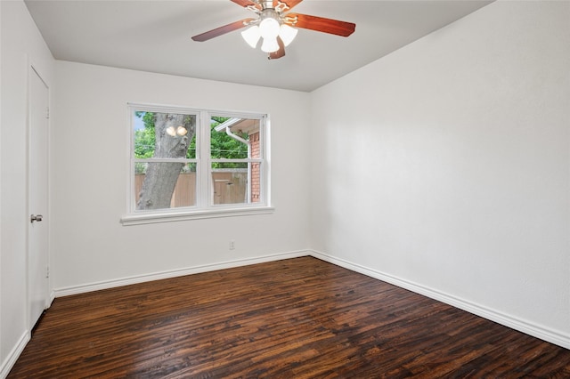 522 Carol Ct, Richardson, TX 75081 - unfurnished room featuring wood finished floors and a ceiling fan