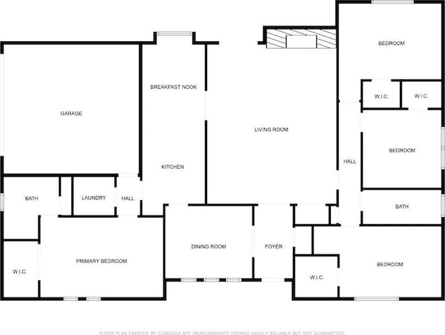 417 Merriman Dr, Highland Village, TX 75077 - view of floor plan / room layout