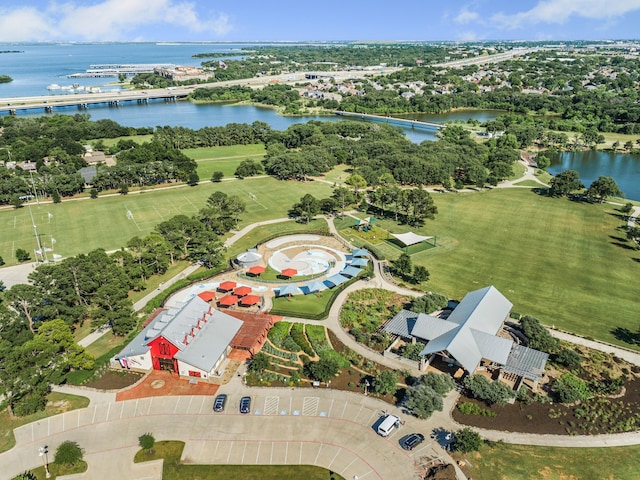 417 Merriman Dr, Highland Village, TX 75077 - aerial view of a nearby body of water