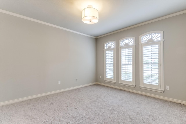 6404 Camille Ave, Dallas, TX 75252 - carpeted empty room featuring ornamental molding and plenty of natural light
