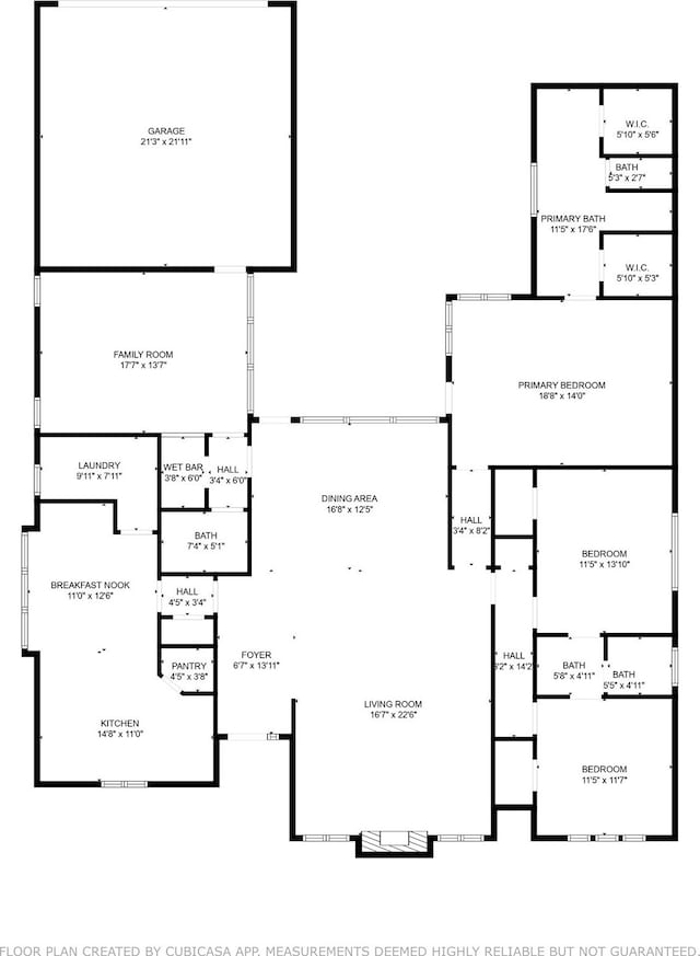 6404 Camille Ave, Dallas, TX 75252 - view of floor plan / room layout