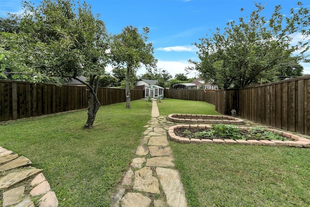 2425 Northgate Dr W, Irving, TX 75062 - fenced backyard with a shed