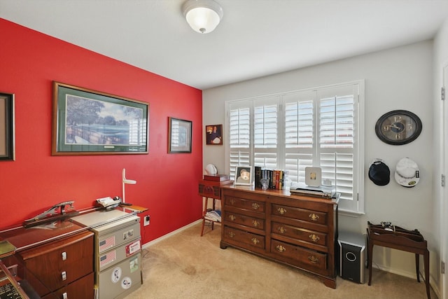 7972 Tatum Dr, Frisco, TX 75036 - office area with light colored carpet and baseboards
