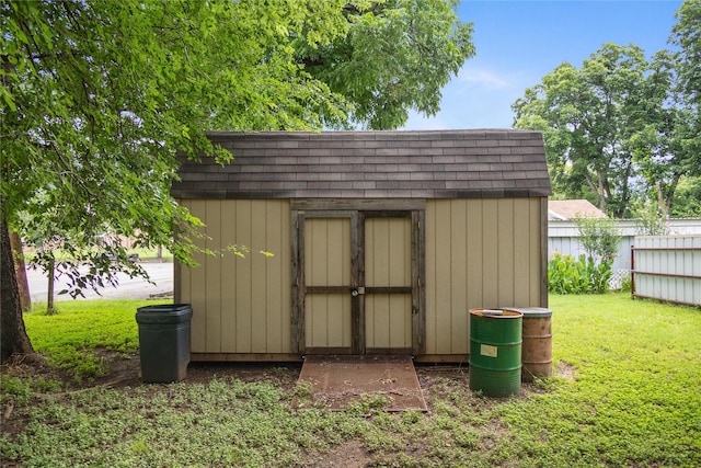 701 S Austin St, De Leon, TX 76444 - view of shed
