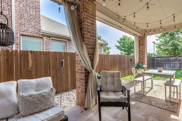 604 Grand Falls Ln, Mckinney, TX 75071 - fenced backyard featuring a patio area