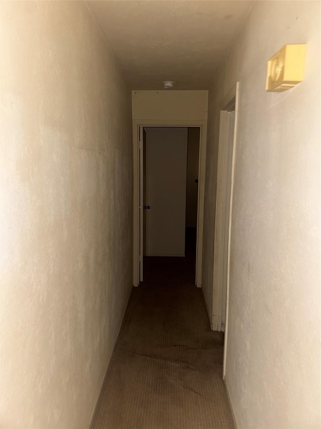 1815 Redwood St, Arlington, TX 76014 - hall featuring carpet floors and a textured wall