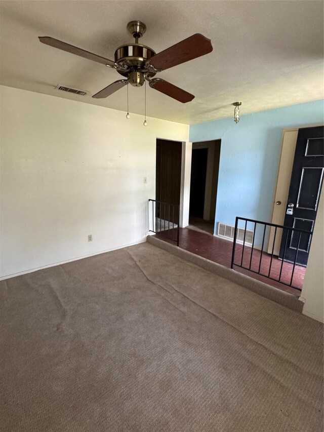 1815 Redwood St, Arlington, TX 76014 - spare room featuring carpet flooring and ceiling fan