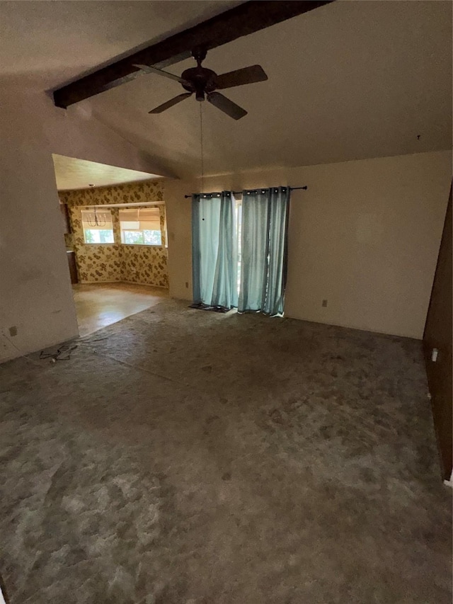 1815 Redwood St, Arlington, TX 76014 - carpeted empty room with a ceiling fan