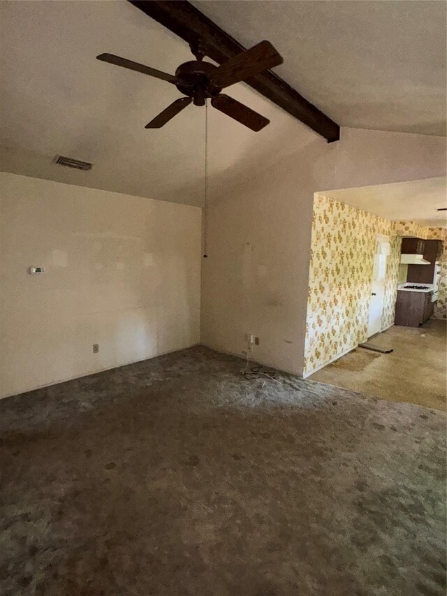 1815 Redwood St, Arlington, TX 76014 - unfurnished room featuring a ceiling fan and carpet