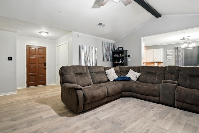 3102 Primrose Dr, Abilene, TX 79606 - living room featuring light wood-style floors and a ceiling fan