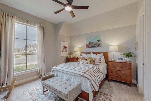 2801 Capitol Pl, Melissa, TX 75454 - bedroom with light colored carpet, multiple windows, and a ceiling fan
