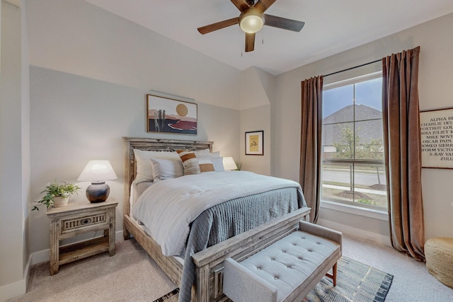 2801 Capitol Pl, Melissa, TX 75454 - bedroom with light colored carpet and a ceiling fan