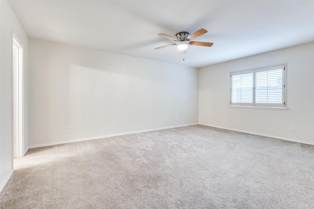 308 Woodhurst Pl, Coppell, TX 75019 - carpeted empty room featuring ceiling fan and baseboards