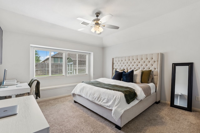 1108 Sheldon Dr, Anna, TX 75409 - carpeted bedroom featuring baseboards and a ceiling fan