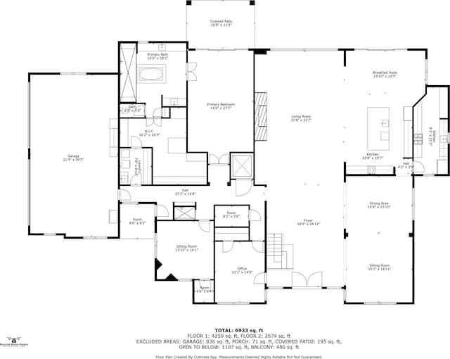 7604 Nocona Dr, Parker, TX 75098 - view of room layout