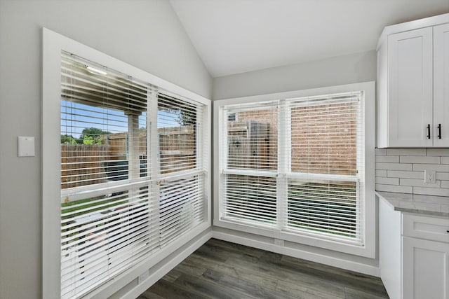 2528 Forestwood Dr, Flower Mound, TX 75028 - unfurnished sunroom with vaulted ceiling