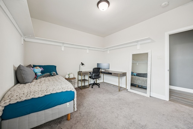 1017 Appalachian Ln, Savannah, TX 76227 - carpeted bedroom with baseboards and an office area
