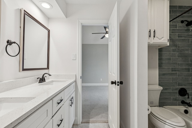 810 Quail Run, Keller, TX 76248 - bathroom with double vanity and bathtub / shower combination