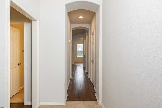 2111 Rains County Rd, Forney, TX 75126 - corridor featuring arched walkways and baseboards