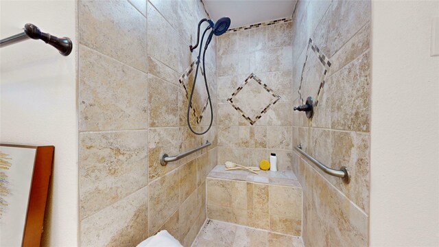 1608 Holt St, Fort Worth, TX 76103 - full bath featuring a tile shower
