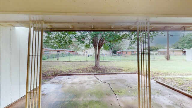 1608 Holt St, Fort Worth, TX 76103 - fenced backyard with a patio