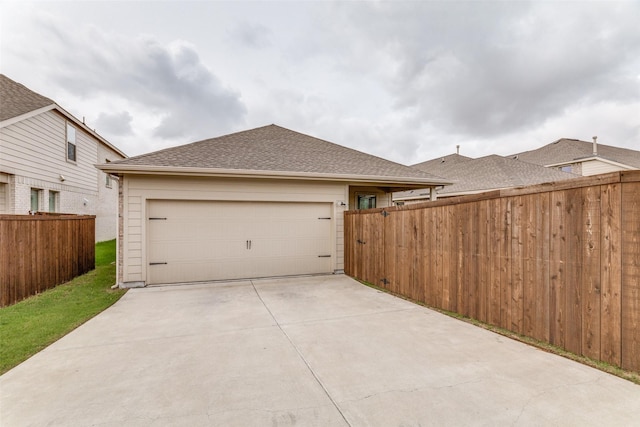 1233 Western Yarrow Ave, Justin, TX 76247 - garage featuring driveway