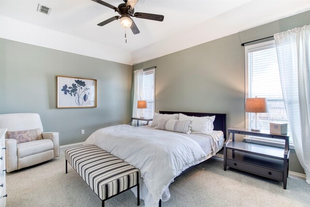 400 Patricia Ln, Highland Village, TX 75077 - bedroom with carpet and ceiling fan