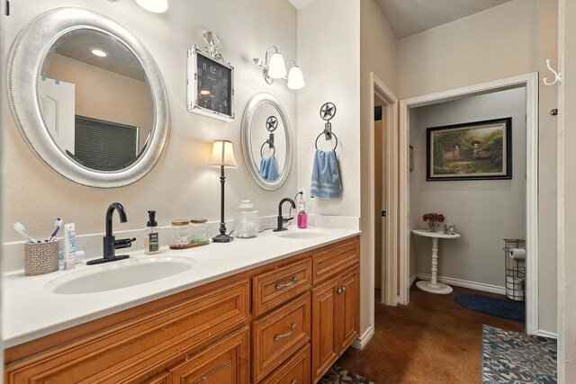 2157 Republic Ave, Abilene, TX 79601 - bathroom featuring double vanity