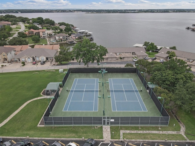 6202 Carrizo Dr, De Cordova, TX 76049 - aerial overview of property's location with a large body of water and nearby suburban area