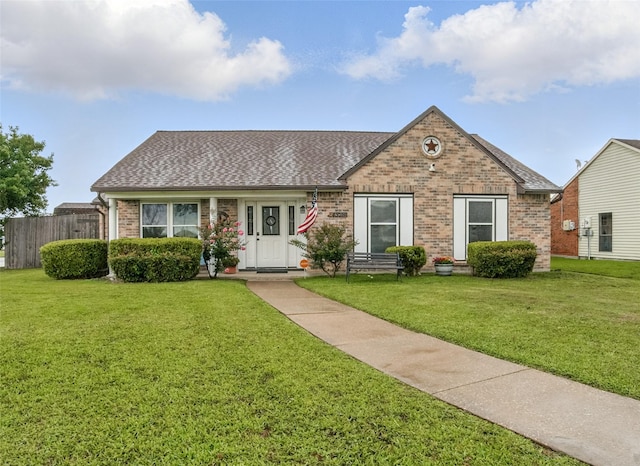 4328 Coryell Way, Mesquite, TX 75150 - view of front facade featuring brick siding and roof with shingles