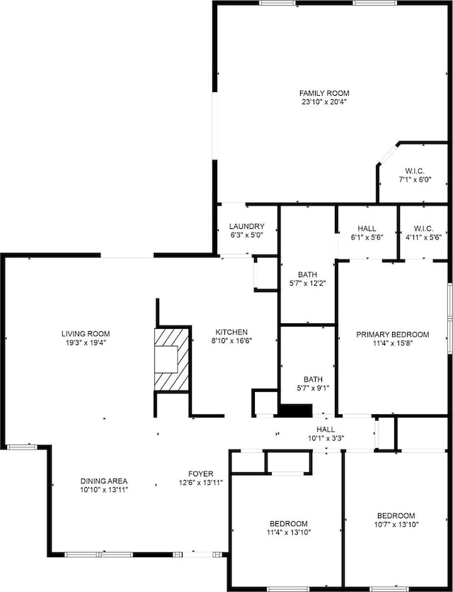 4328 Coryell Way, Mesquite, TX 75150 - view of home floor plan