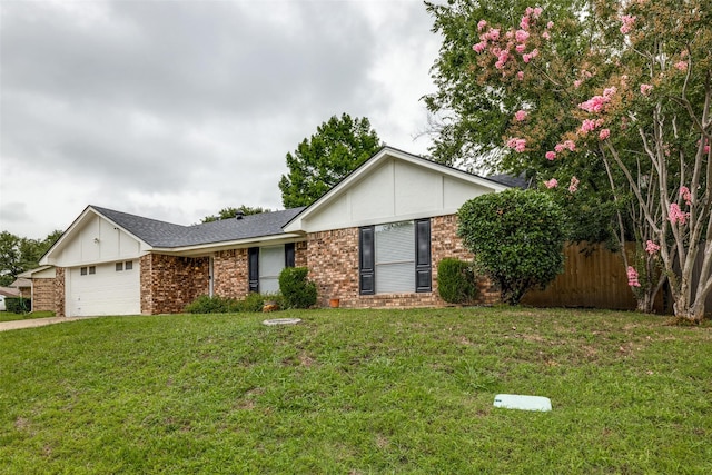 5125 Yucca Ct, Arlington, TX 76017 - single story home with brick siding, an attached garage, board and batten siding, and roof with shingles