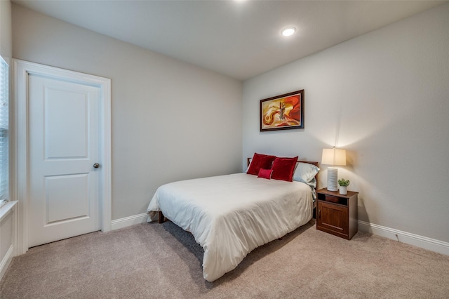 3418 River Trl, Frisco, TX 75034 - bedroom with light carpet and recessed lighting