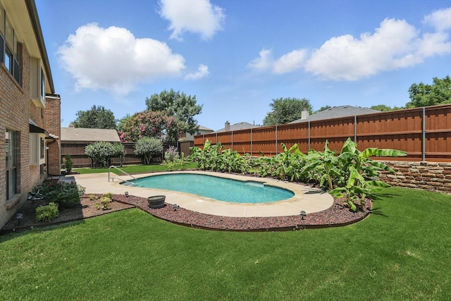 1800 Chatham Dr, Flower Mound, TX 75028 - view of pool with a fenced backyard