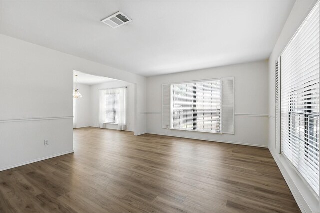 1800 Chatham Dr, Flower Mound, TX 75028 - spare room featuring plenty of natural light and wood finished floors