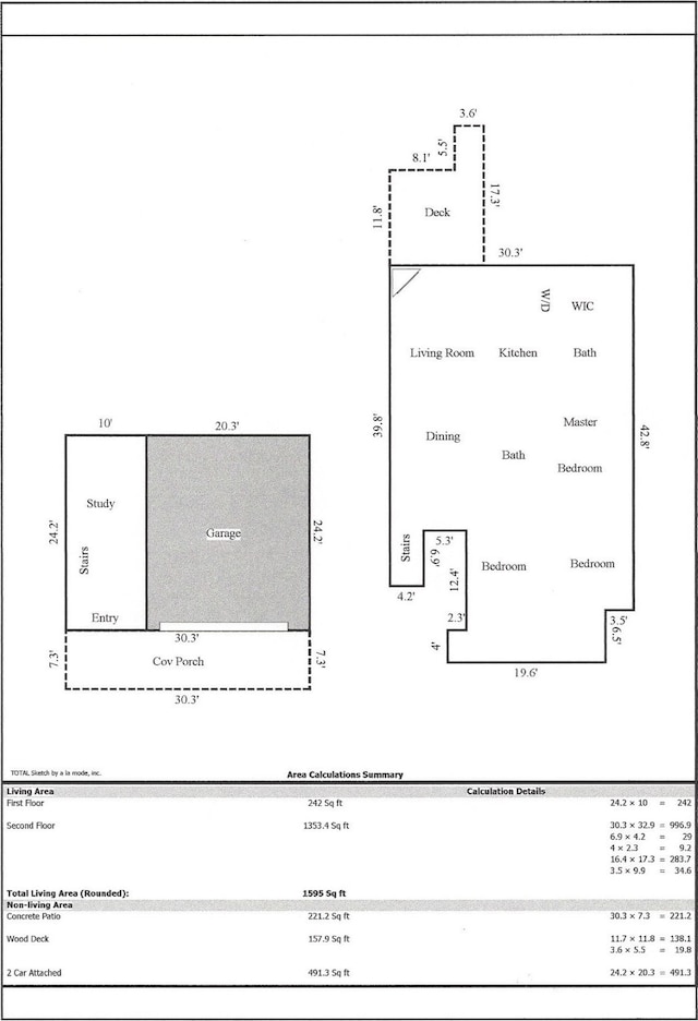 3428 Red Bird Ln, Grapevine, TX 76051 - view of home floor plan