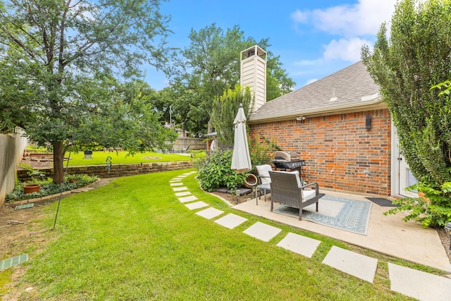 2600 Shiloh Rd, Denton, TX 76210 - view of yard with a patio area