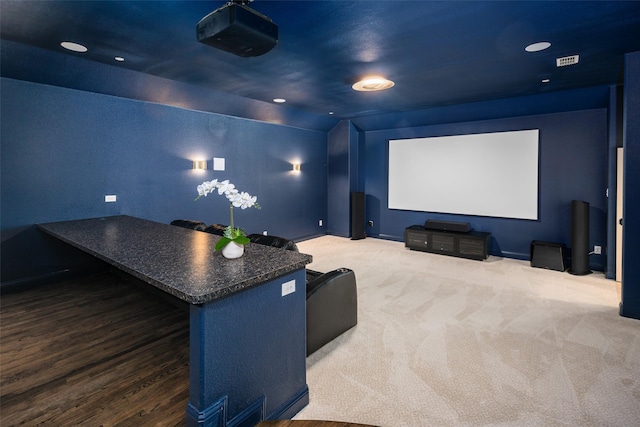 5302 Westfield Dr, Parker, TX 75002 - cinema room with vaulted ceiling and baseboards