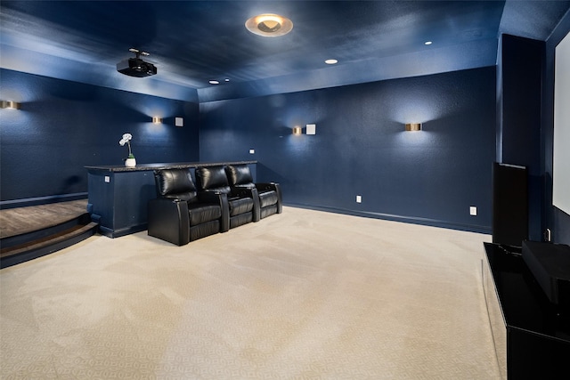 5302 Westfield Dr, Parker, TX 75002 - carpeted home theater room featuring baseboards