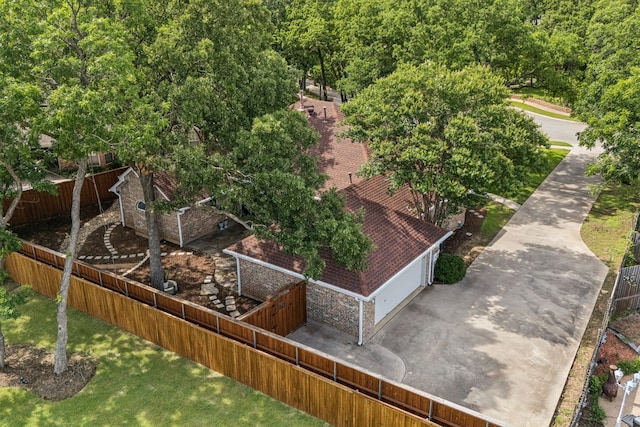 3108 Deerfield Dr, Denton, TX 76208 - bird's eye view