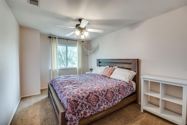 3209 Windridge Ln, Corinth, TX 76208 - bedroom with carpet and ceiling fan