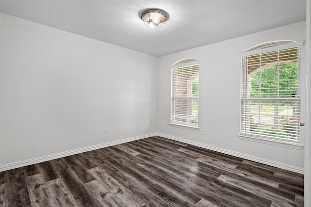 9200 S Field Ln, Arlington, TX 76002 - empty room featuring dark wood-type flooring and plenty of natural light