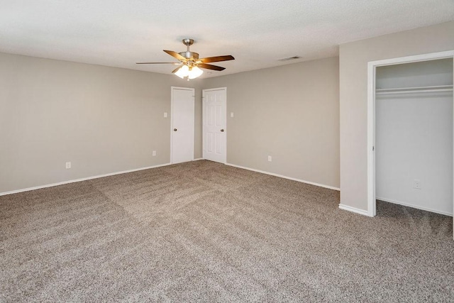 1449 Saint Gallen Ln, Lewisville, TX 75067 - unfurnished bedroom featuring carpet and a ceiling fan